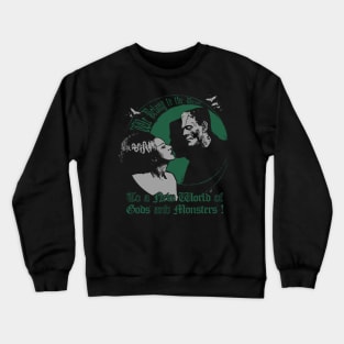 Frankenstein, We Belong to the Dead Crewneck Sweatshirt